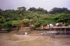 Beni river at Rurrenabaque (flood in february 2001).