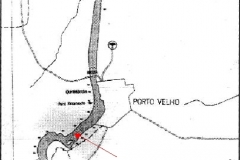 Location of the Hybam sampling point at Porto Velho.