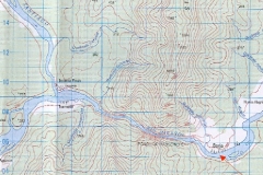 Location of the Hybam sampling point at Borja on the Marañon river.